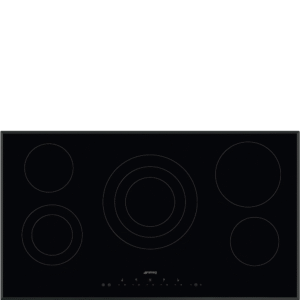 Smeg Universal 90cm Ultra-Low Profile Ceramic Hob SE395ETB