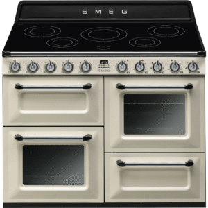 Smeg Victoria 110cm Range Cooker with Induction Top Cream TR4110IP