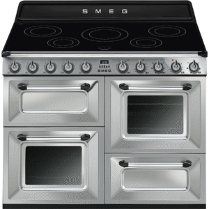 Smeg Victoria 110cm Range Cooker with Induction Top Stainless steel TR4110IX-1