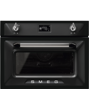 Smeg Victoria Combi Microwave Oven Black SF4920MCN1